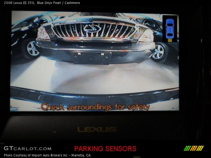 Blue Onyx Pearl / Cashmere 2008 Lexus ES 350