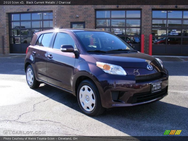 Black Current Metallic / Charcoal 2010 Scion xD