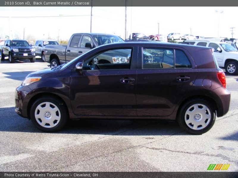 Black Current Metallic / Charcoal 2010 Scion xD