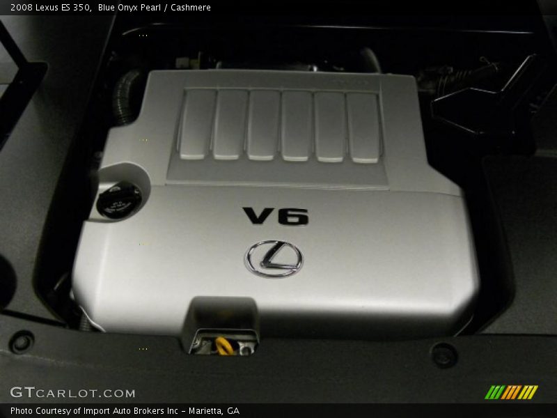 Blue Onyx Pearl / Cashmere 2008 Lexus ES 350