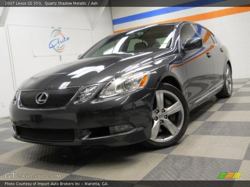 Quartz Shadow Metallic / Ash 2007 Lexus GS 350