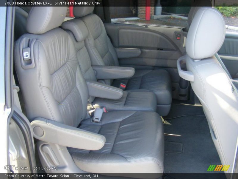 Silver Pearl Metallic / Gray 2008 Honda Odyssey EX-L