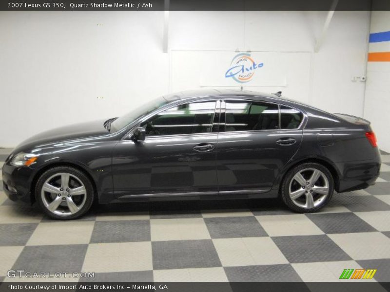 Quartz Shadow Metallic / Ash 2007 Lexus GS 350