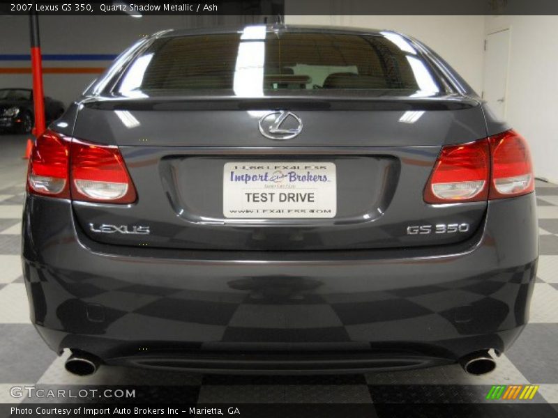 Quartz Shadow Metallic / Ash 2007 Lexus GS 350