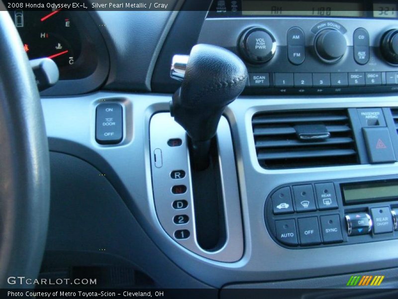 Silver Pearl Metallic / Gray 2008 Honda Odyssey EX-L