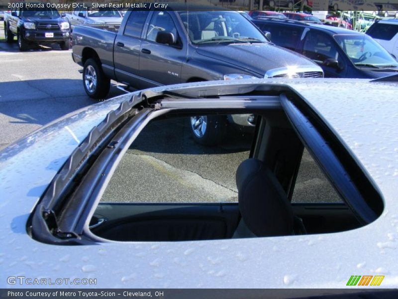 Silver Pearl Metallic / Gray 2008 Honda Odyssey EX-L