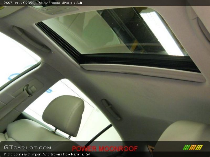 Quartz Shadow Metallic / Ash 2007 Lexus GS 350