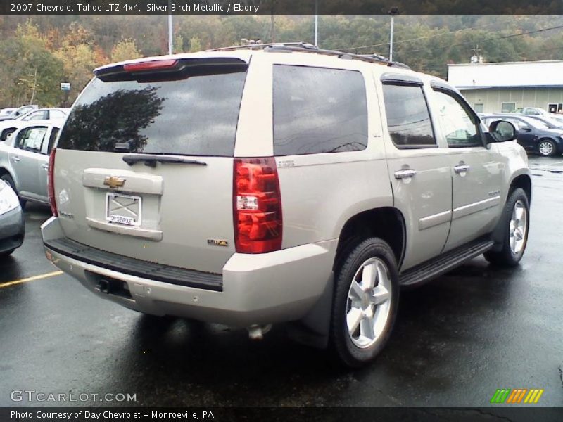 Silver Birch Metallic / Ebony 2007 Chevrolet Tahoe LTZ 4x4