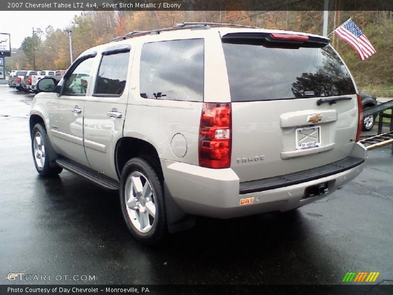 Silver Birch Metallic / Ebony 2007 Chevrolet Tahoe LTZ 4x4