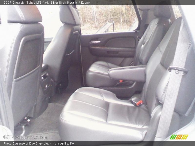 Silver Birch Metallic / Ebony 2007 Chevrolet Tahoe LTZ 4x4