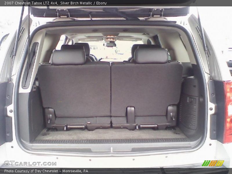 Silver Birch Metallic / Ebony 2007 Chevrolet Tahoe LTZ 4x4