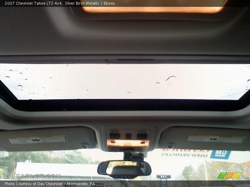 Silver Birch Metallic / Ebony 2007 Chevrolet Tahoe LTZ 4x4
