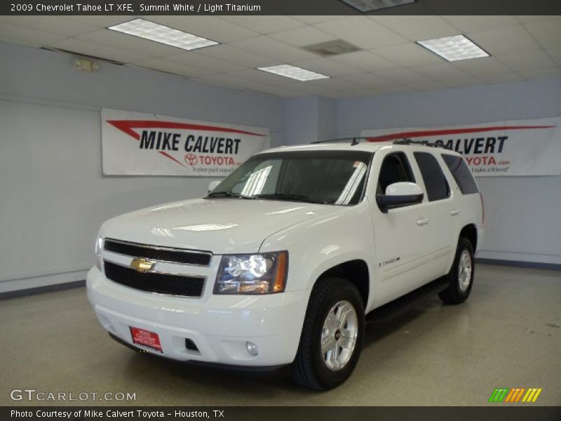 Summit White / Light Titanium 2009 Chevrolet Tahoe LT XFE