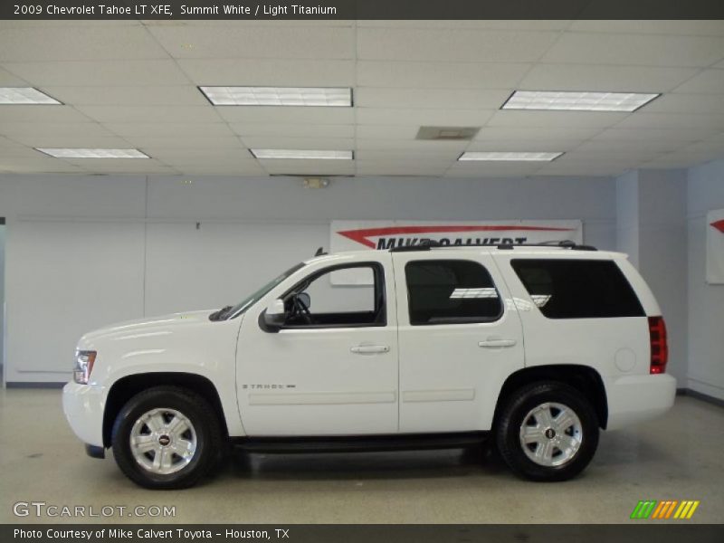 Summit White / Light Titanium 2009 Chevrolet Tahoe LT XFE