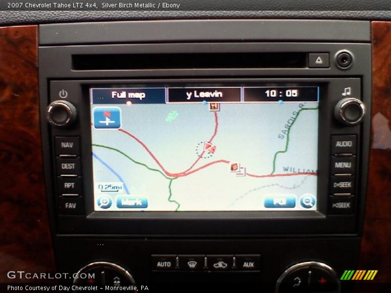 Silver Birch Metallic / Ebony 2007 Chevrolet Tahoe LTZ 4x4