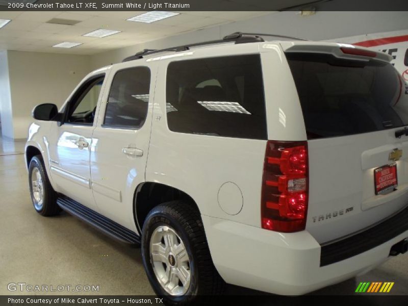 Summit White / Light Titanium 2009 Chevrolet Tahoe LT XFE