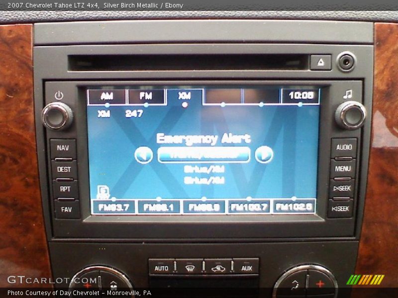 Silver Birch Metallic / Ebony 2007 Chevrolet Tahoe LTZ 4x4