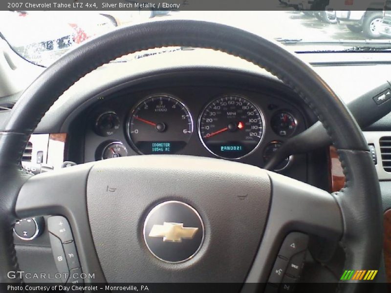 Silver Birch Metallic / Ebony 2007 Chevrolet Tahoe LTZ 4x4