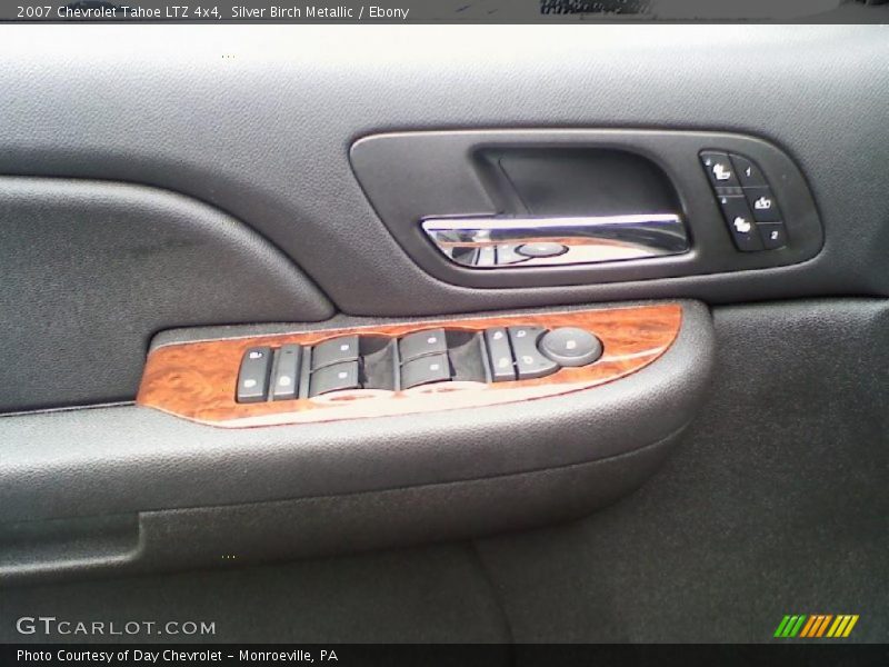 Silver Birch Metallic / Ebony 2007 Chevrolet Tahoe LTZ 4x4