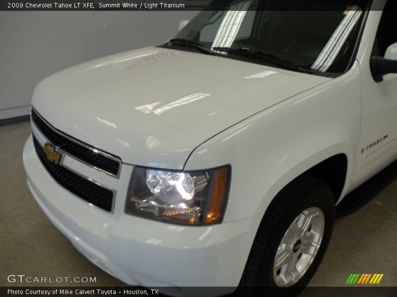 Summit White / Light Titanium 2009 Chevrolet Tahoe LT XFE