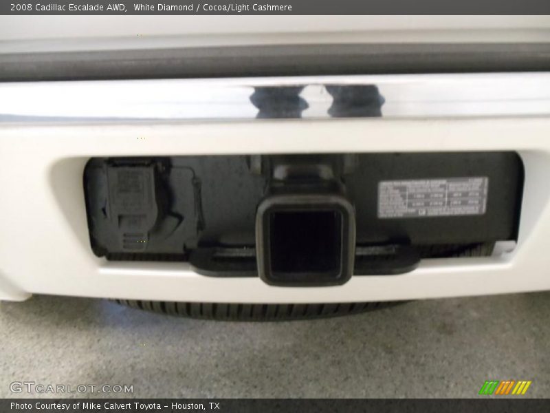 White Diamond / Cocoa/Light Cashmere 2008 Cadillac Escalade AWD