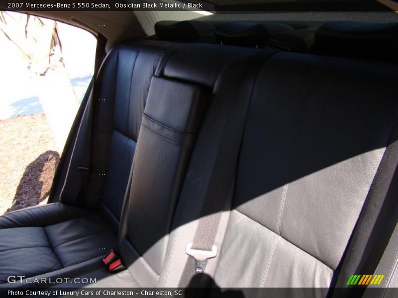 Obsidian Black Metallic / Black 2007 Mercedes-Benz S 550 Sedan