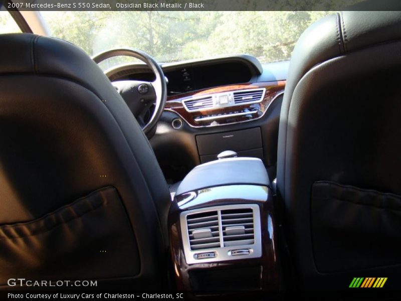 Obsidian Black Metallic / Black 2007 Mercedes-Benz S 550 Sedan