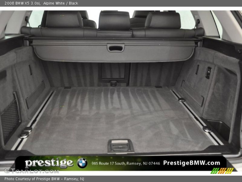 Alpine White / Black 2008 BMW X5 3.0si