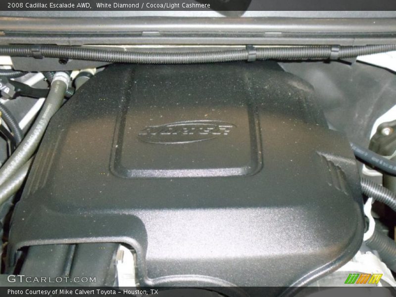 White Diamond / Cocoa/Light Cashmere 2008 Cadillac Escalade AWD