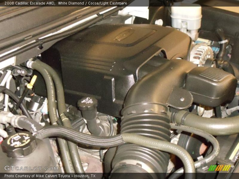 White Diamond / Cocoa/Light Cashmere 2008 Cadillac Escalade AWD