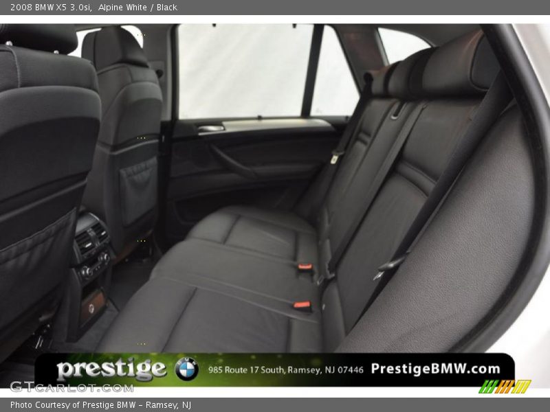 Alpine White / Black 2008 BMW X5 3.0si