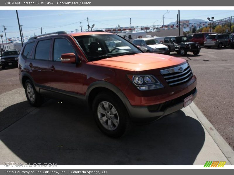 Copperhead / Black 2009 Kia Borrego LX V6 4x4