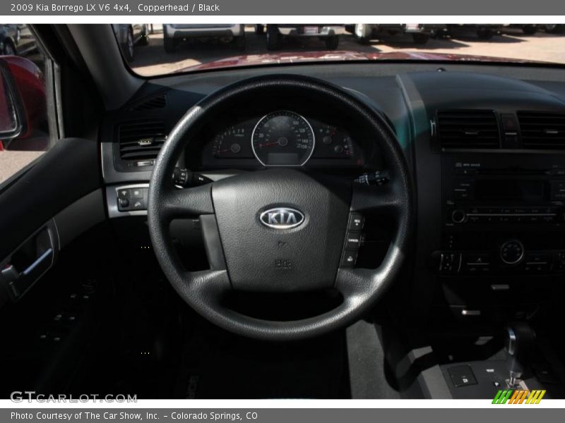 Copperhead / Black 2009 Kia Borrego LX V6 4x4