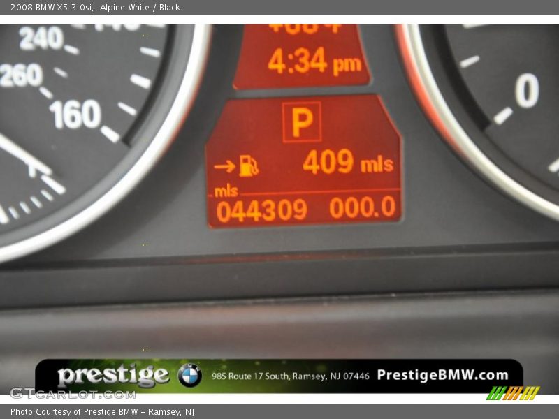 Alpine White / Black 2008 BMW X5 3.0si