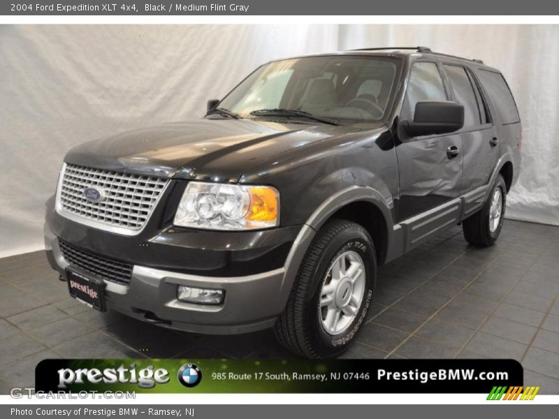 Black / Medium Flint Gray 2004 Ford Expedition XLT 4x4
