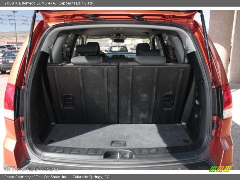 Copperhead / Black 2009 Kia Borrego LX V6 4x4
