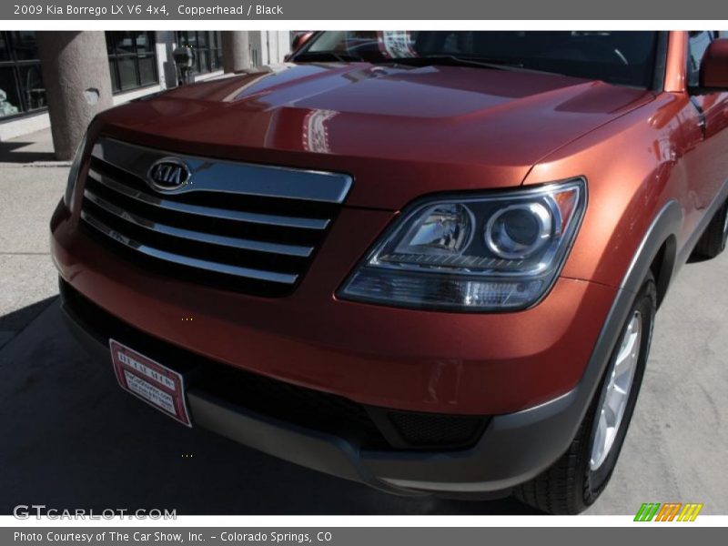 Copperhead / Black 2009 Kia Borrego LX V6 4x4