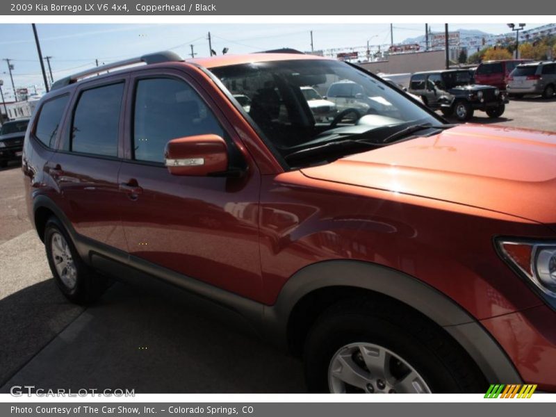 Copperhead / Black 2009 Kia Borrego LX V6 4x4
