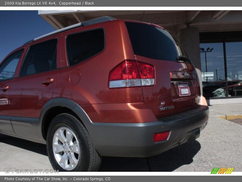 Copperhead / Black 2009 Kia Borrego LX V6 4x4