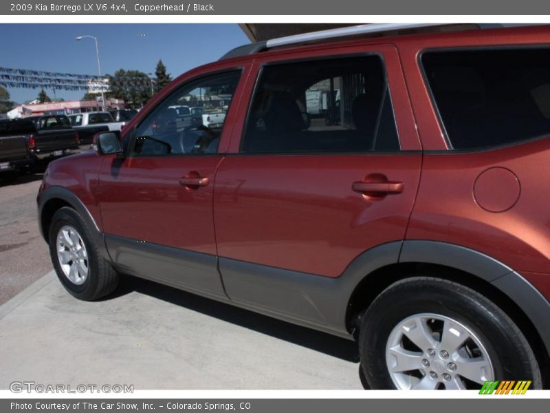 Copperhead / Black 2009 Kia Borrego LX V6 4x4