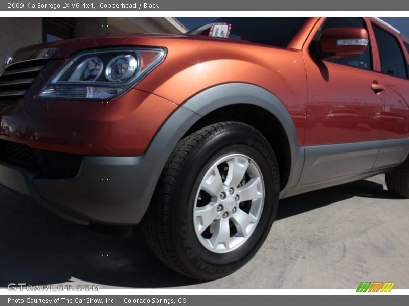 Copperhead / Black 2009 Kia Borrego LX V6 4x4