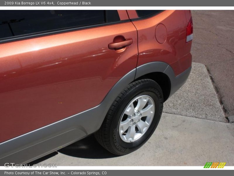 Copperhead / Black 2009 Kia Borrego LX V6 4x4