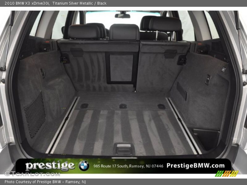 Titanium Silver Metallic / Black 2010 BMW X3 xDrive30i