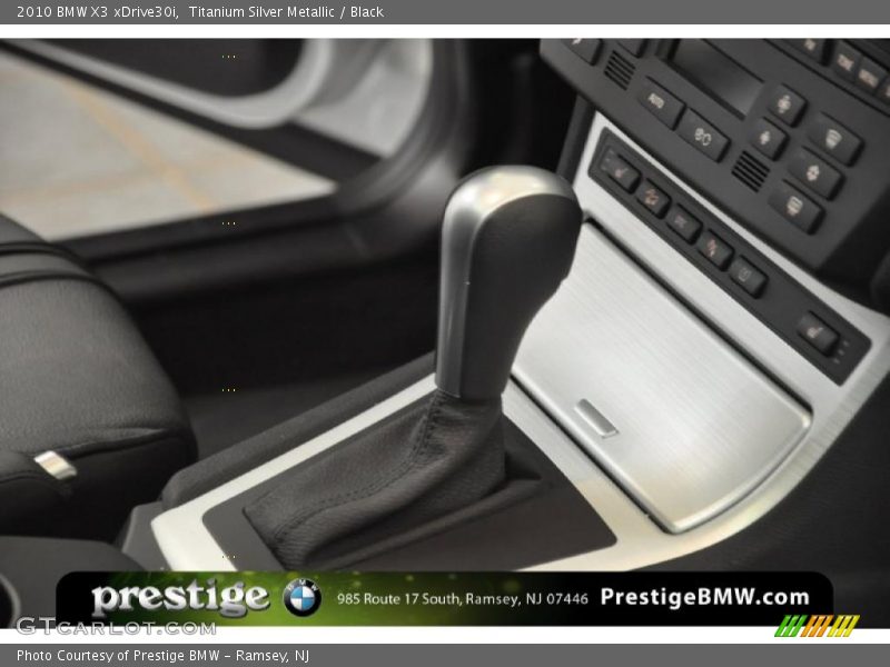 Titanium Silver Metallic / Black 2010 BMW X3 xDrive30i