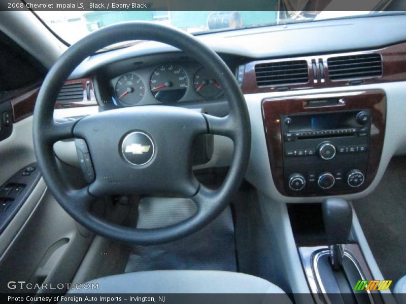 Black / Ebony Black 2008 Chevrolet Impala LS