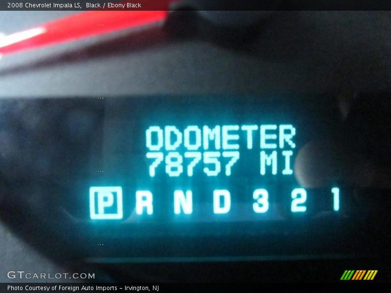 Black / Ebony Black 2008 Chevrolet Impala LS