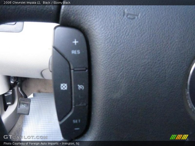 Black / Ebony Black 2008 Chevrolet Impala LS