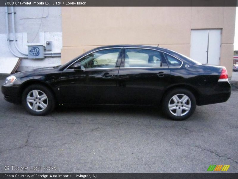 Black / Ebony Black 2008 Chevrolet Impala LS