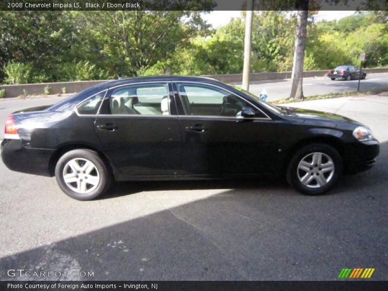 Black / Ebony Black 2008 Chevrolet Impala LS