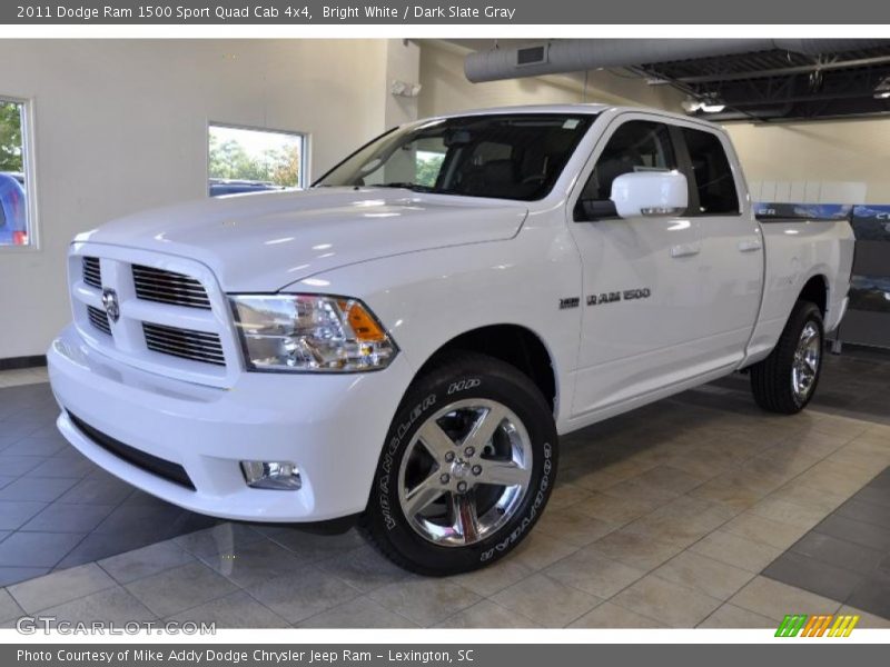 Bright White / Dark Slate Gray 2011 Dodge Ram 1500 Sport Quad Cab 4x4